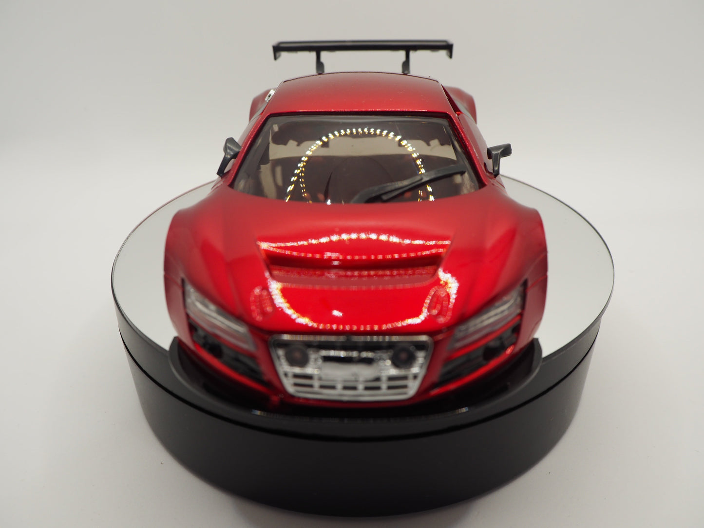 Silver Hose RC Mini-Z Audi R8 98mm body - Mustafar Red