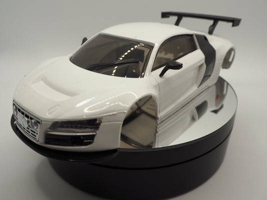 Silver Horse RC Mini-Z Audi R8 98mm body - Alpine White