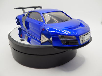 Silver Horse RC Mini-Z Audi R8 98mm body - Crystal Blue