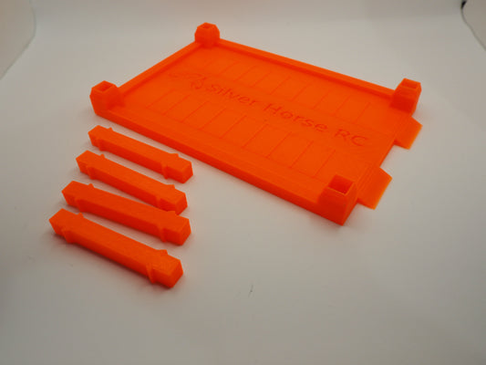 Pit Stacker - Single Stack - Fluorescent Orange