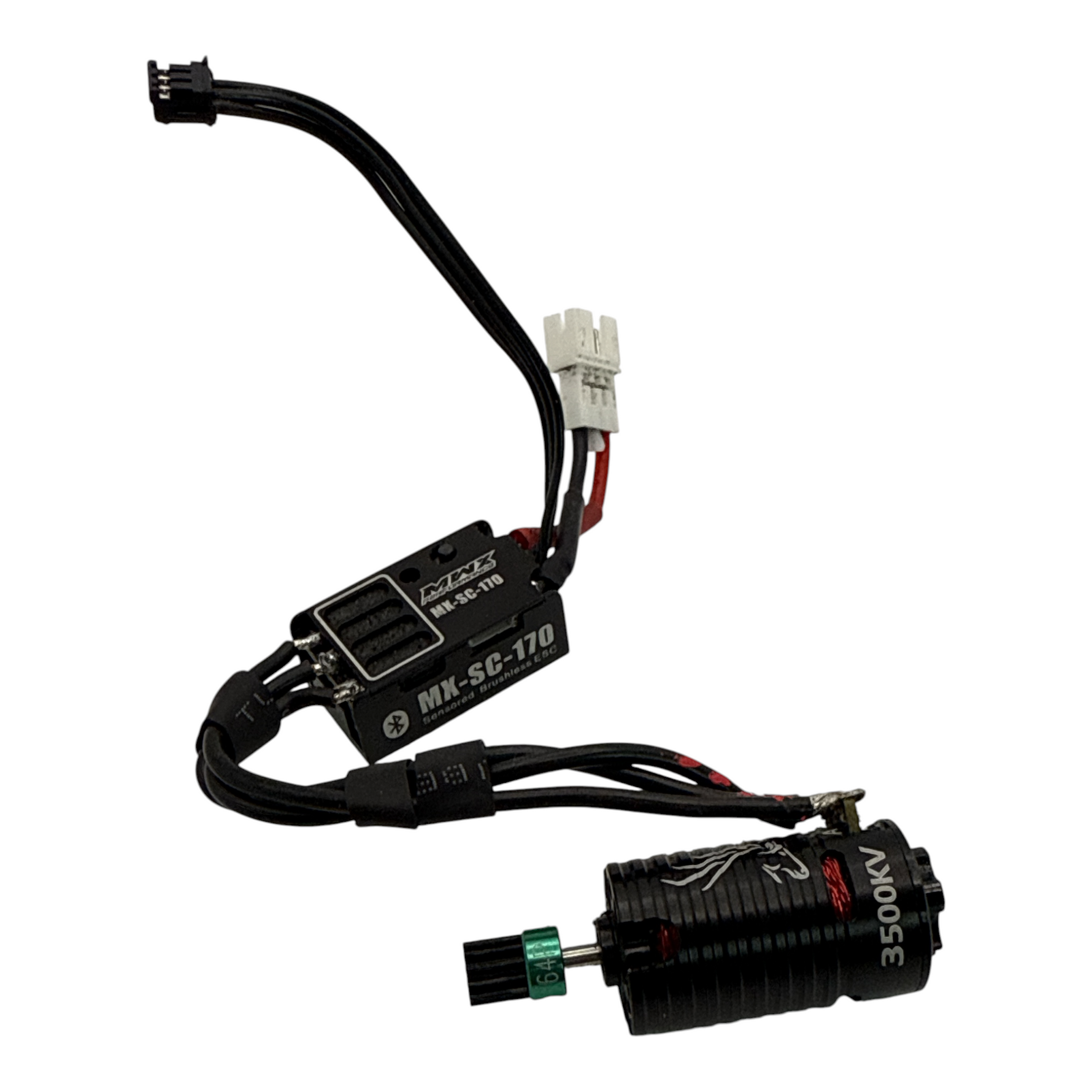 MWX Bluetooth ESC and Silver Horse 3500KV combo - pre-raced
