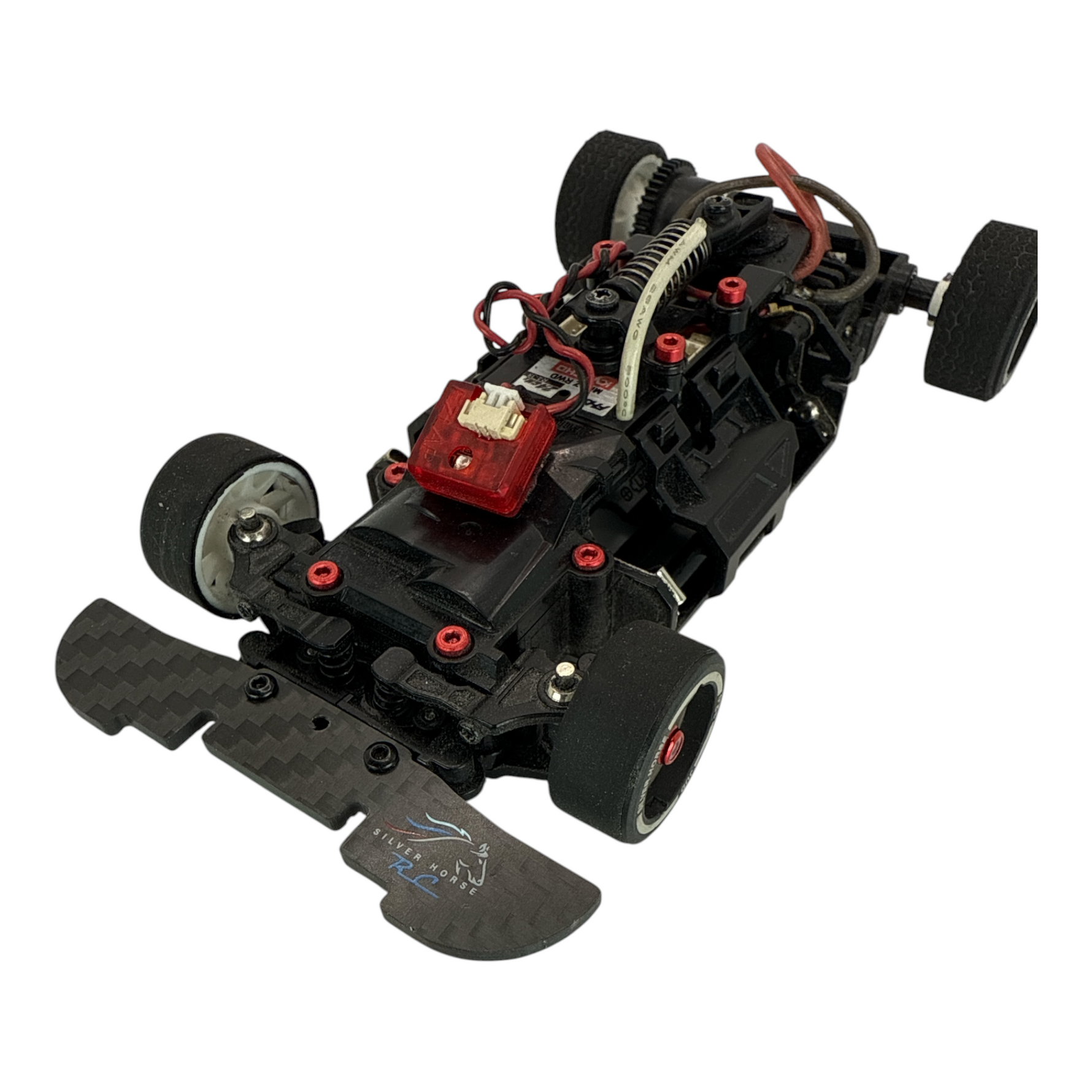 Silver Horse RC Pro Mount C9 Sauber Front Bumper Kit - Upgraded to Carbon Fiber!