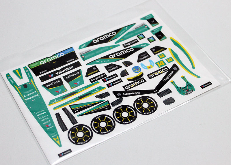 Reflex Racing Raceway RC RCR003 FX28 Decal Set - Type AMR