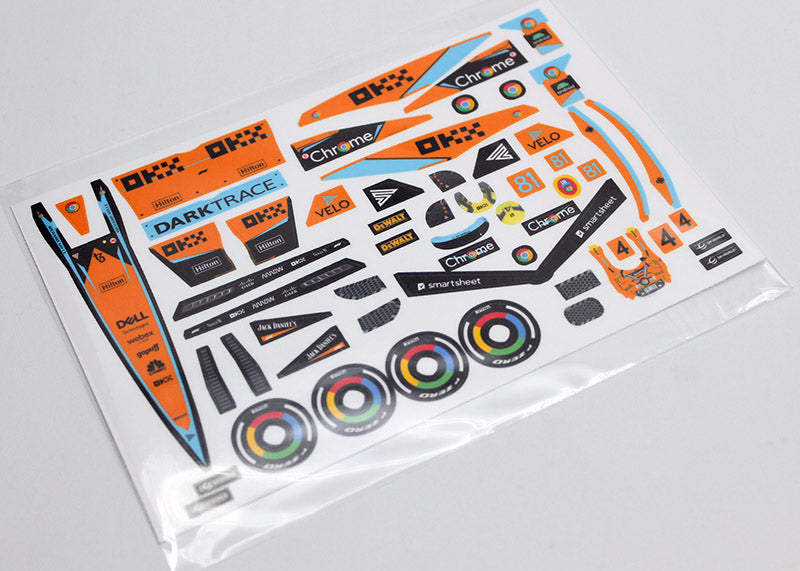 Reflex Racing Raceway RC RCR006 FX28 Decal Set - Type MC