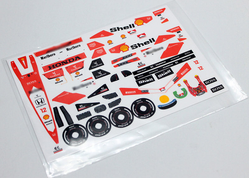 Reflex Racing/Raceway RC RCR009 FX28 Decal Set - Type MMC