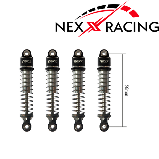 NX-401-B- Nexx Racing Oil Shock (4pcs) for 1/18 TRX-4M