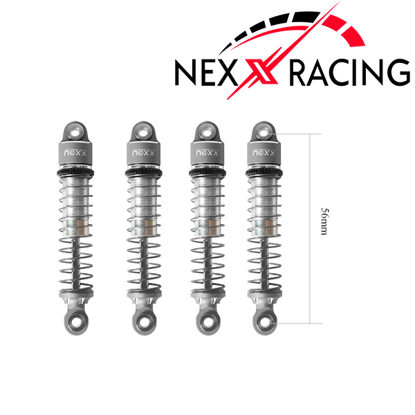 NX-401-G- Nexx Racing Oil Shock (4pcs) for 1/18 TRX-4M