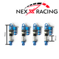 NX-404- Nexx Racing Reservoir Shock (4 pcs) for 1/24 SCX24