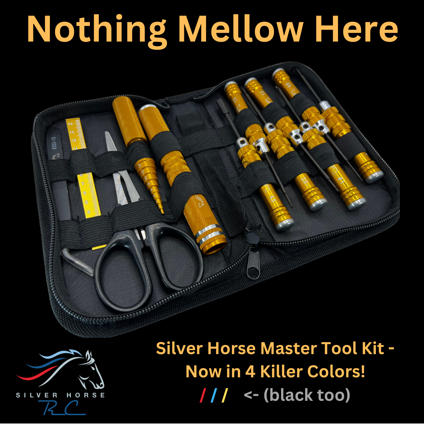 Silver Horse RC Master Tool Kit for Mini-Z and 1/28 scale