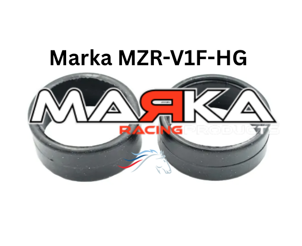 MZR-V1F-HG MARKA Mini-Z RCP Rubber Front LOW PROFILE Tire HIGH-GRIP (1 Pair)