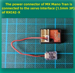 MXO Racing MX Nano TRAN Micro Transponder (Black Case) - Easy Lap Compatible