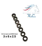 Silver Horse RC Chrome Steel Speed Bearing Kit — MR03 / Pan & MR04