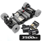 Xpress Pixel Z1 Pixel Z1 1/28 Competition Micro Racing Car Kit Core 3500kv Bundle