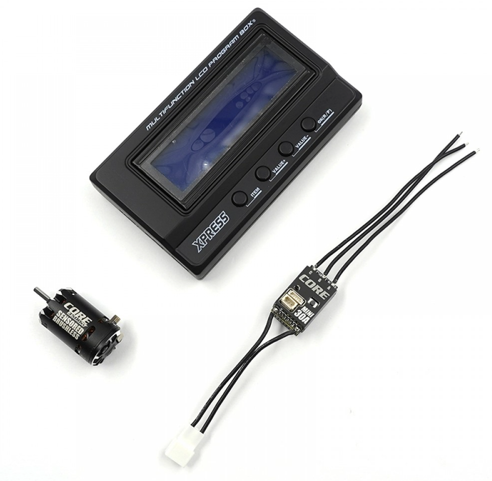 Xpress Pixel Z1 Pixel Z1 1/28 Competition Micro Racing Car Kit Core 3500kv Bundle