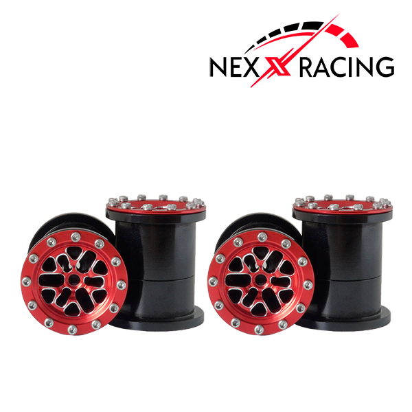 NX-371-R-CNC Aluminum Beadlock Rim For Fms Fcx24 Max Smasher