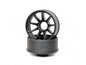 XRM002-N WHEELS, NARROW, RWD, light weight (2) BLACK