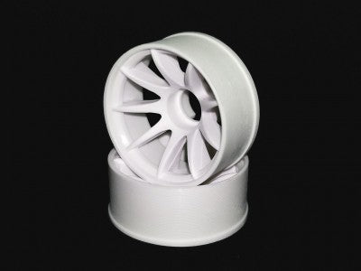 NS XRM004-N WHEELS, RWD-Fronts NARROW, light weight, of (2) WHITE