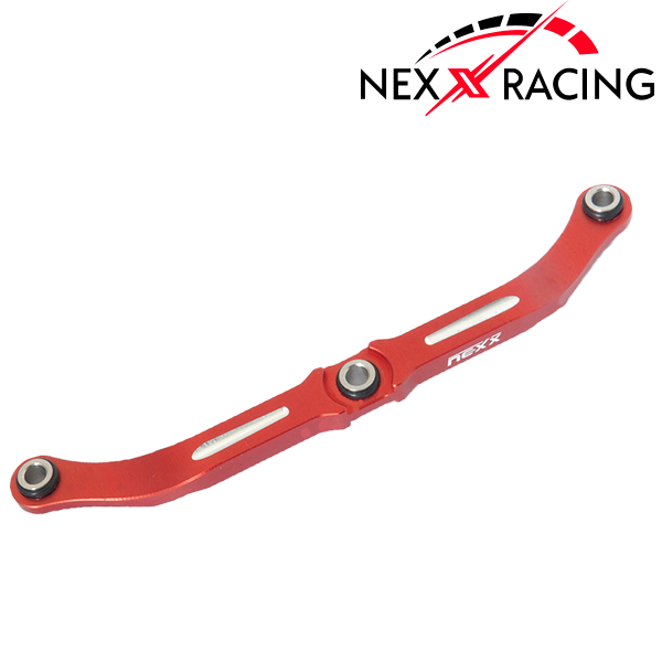 NX-376-R-Nexx Racing CNC Alu Front Steering Link for TRX-4M-Red