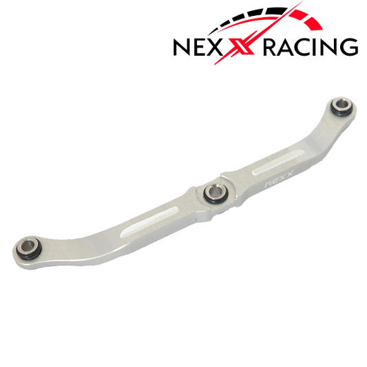 NX-376-S-Nexx Racing CNC Alu Front Steering Link for TRX-4M-Silver