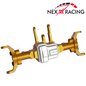 NX-381-G-Nexx Racing CNC Alu Front Axle Housing For TRX-4M ( Included Bearing )-Gold