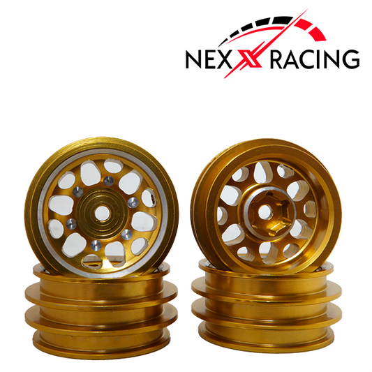 NX-384-G-Nexx Racing CNC Alu Wheel Rims For TRX-4M-Gold(4PCS)