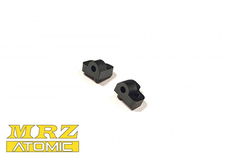 Atomic Racing MRZ-39 Lower Arm Mount Aluminum BLACK