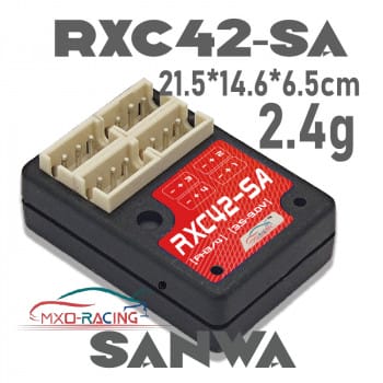 MXO-RXC42-SA-C SANWA Reciever (Micro) with case, Red Lable