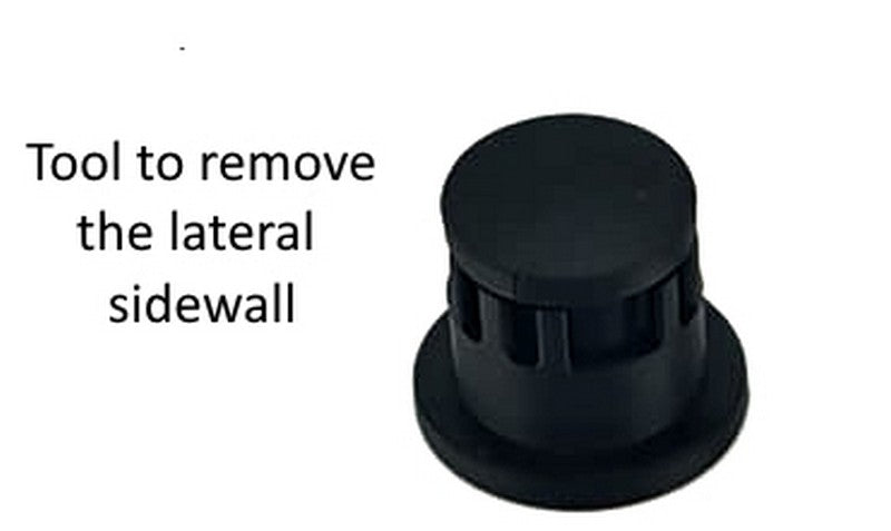 Marka Racing V1 Mini-Z Side Flange Removal Tool - BLACK (1 Pcs) MZR-300-R