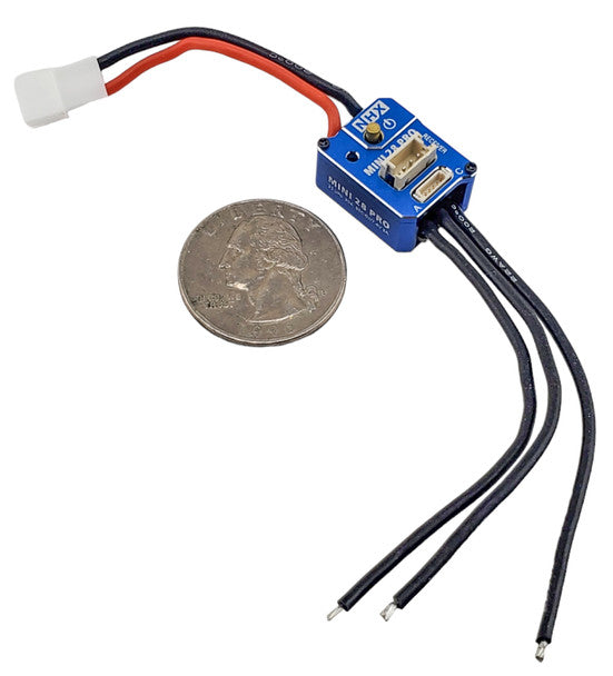 NHX 4007 Mini 28 Compact PRO Sensored ESC, Blue