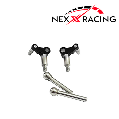 NX-412 Knuckles, MR04, MR04-EVO2, Aluminum Anodized, 3mm axles