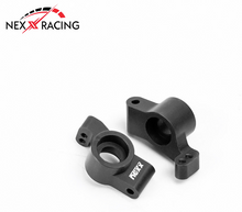 Load image into Gallery viewer, NX-458 Micro-B Rear Bearing Hubs CNC&#39;d 7075-T6 Swiss Aluminum Black or Red
