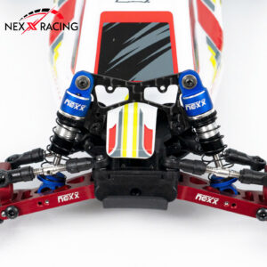 NX-463 Micro-B Front Shock Tower, Carbon (adjustable)