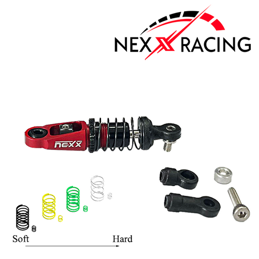 NXUSA-300-60, Damper, Top, Dual Spring, Oil Damping