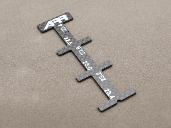 ARR - Carbon Tire Measure Gauge Type A (22.4 to 23.4mm 0.2mm / Step)