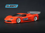SUBRC - 1/28 LEXAN TOURING BODYSHELL XB2 WB 98MM