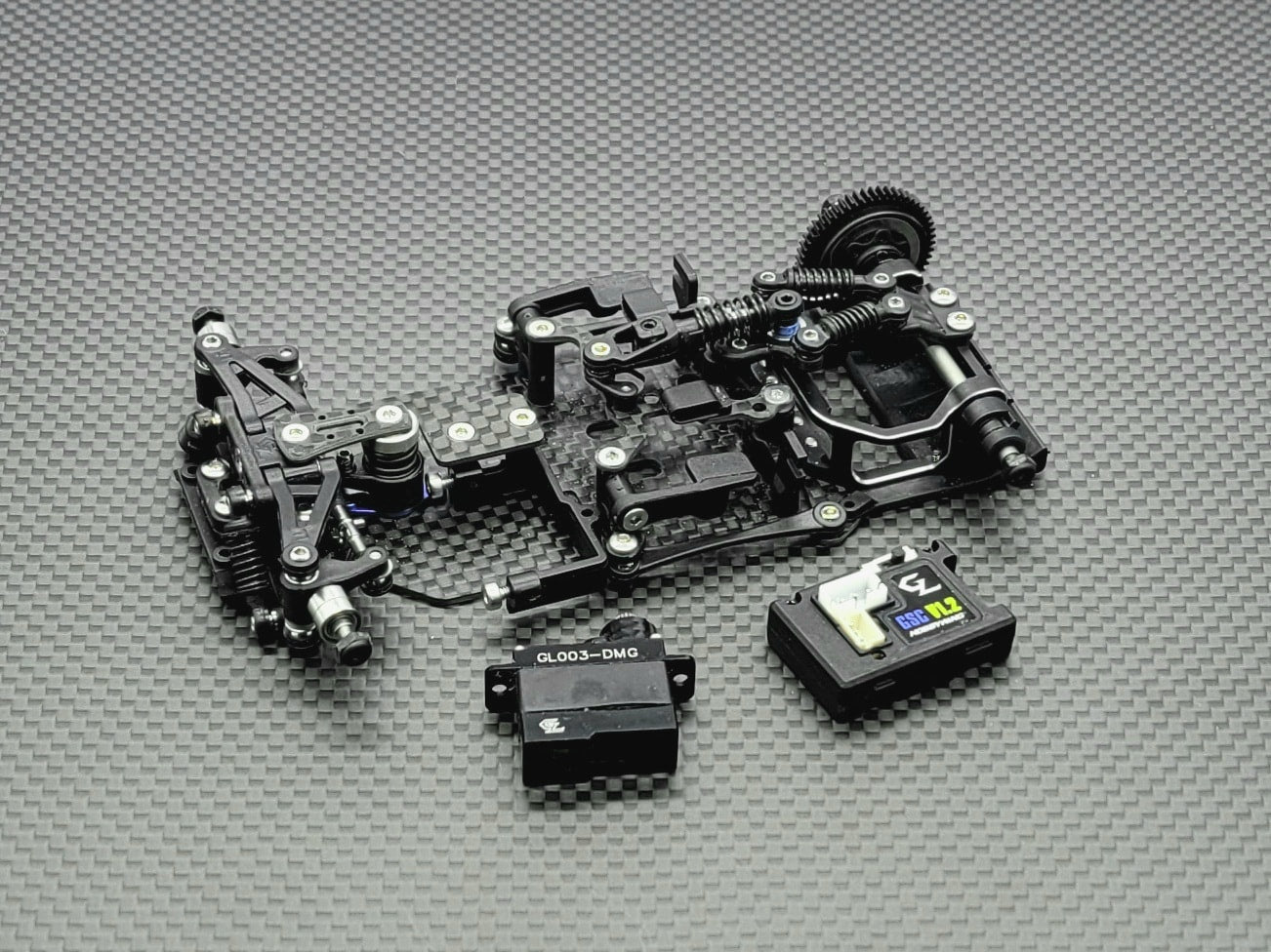 GLR-GT 1/28 RWD Chassis - W/O RX