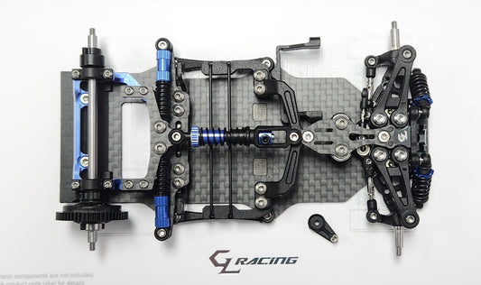 GL-GTR 1/27 RWD Chassis (w/o Servo, ESC)