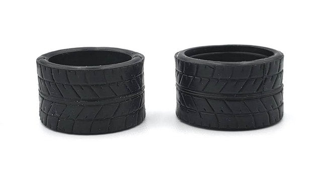 MZR-V1RR 05,10,15,20,25 14mm Rear Tire Marka V1 Mini-Z RCP Rubber Rear Radial Tire