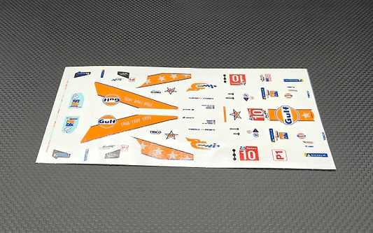 GL Decal For GL-LMP2 White Kit Set