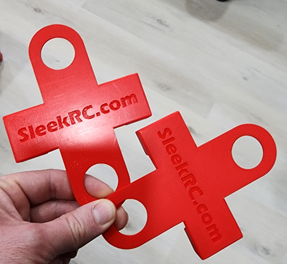 Gap Braces for RCP foam Mini-z Track Systems