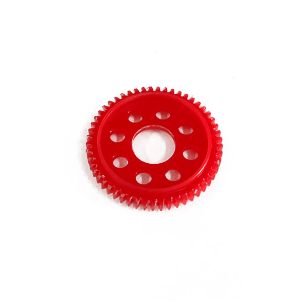 NX-127 DIFFERENTIAL SPUR GEAR, 53 Tooth 64 Pitch, RED