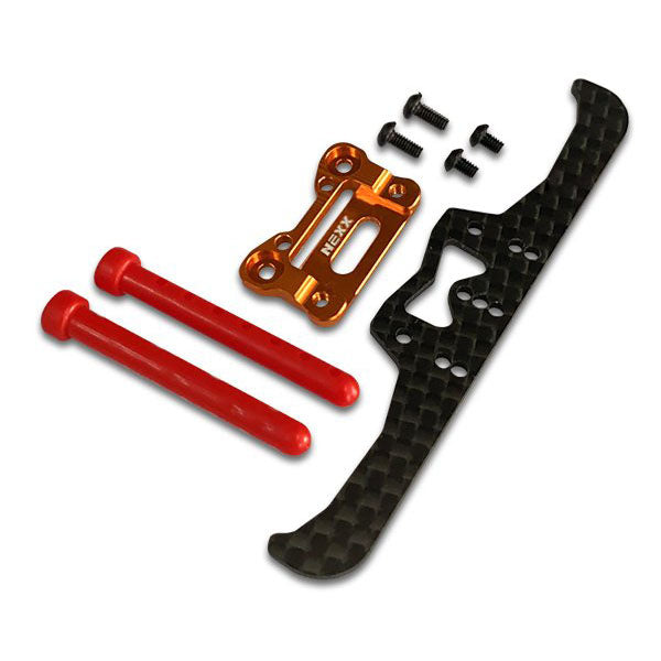 BUMPER SETS, PANCAR, CARBON FIBER With ADAPTER NX-211-215