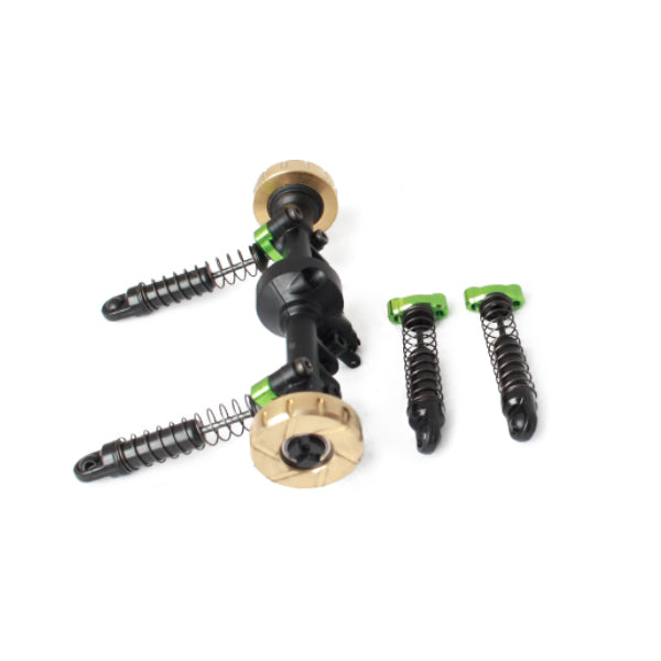 NX-243-BL SHOCK HOLDER, Kyosho, 4X4 BLACK, (4 PCS)