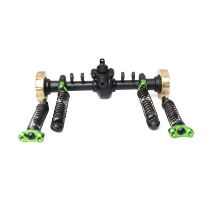 NX-243-BL SHOCK HOLDER, Kyosho, 4X4 BLACK, (4 PCS)