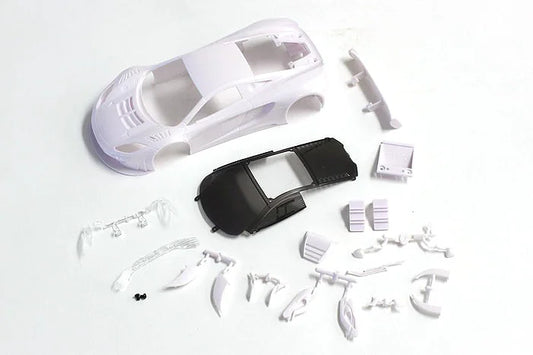 KYO MZN163, ASC McLaren 12C GT3 2013 White body set Non-Decoration