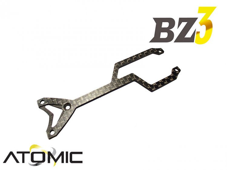 BZ3-13 DECK, TOP, carbon fiber for 98mm W.B