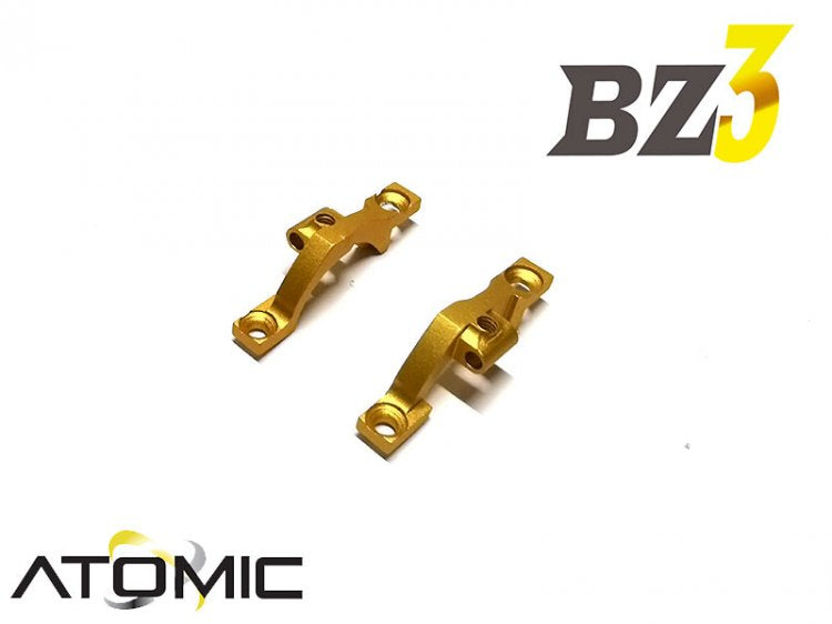 BZ3-23 BULKHEAD, aluminum, front, upper, (GOLD)  Pair