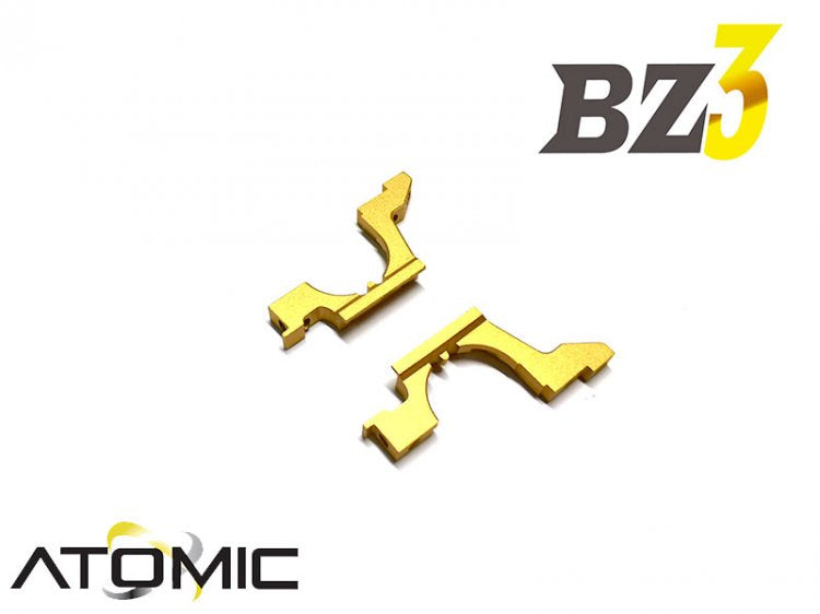 BZ3-24 BULKHEAD, aluminum, lower, rear, GOLD) Pair