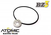 BZ3-UP03-P26 DIFFERENTIAL PULLY, 26Tooth for BZ3 Aluminum ball w/belt