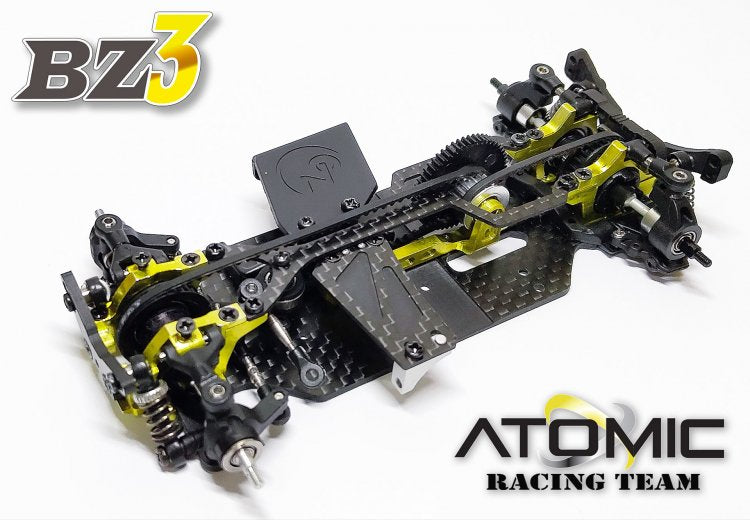 BZ3-KIT CHASSIS, KIT, COMPETITION 1/28 BELT DRIVE RACE CAR